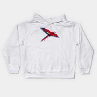 parrot design Kids Hoodie